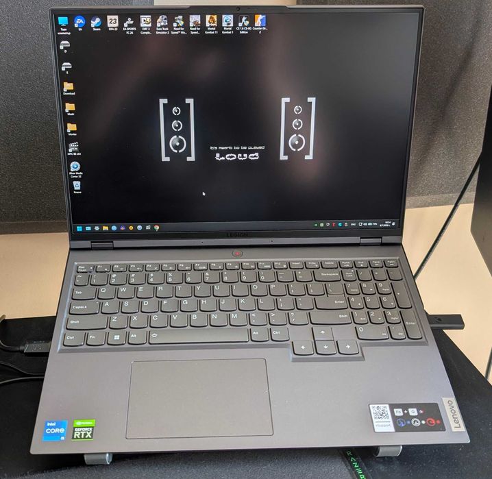 Lenovo Legion 5 pro i5 12500h RTX3060 6 GB 32 gb ddr5 + подарък раница