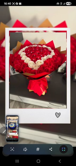 Buchete trandafiri de sapun parfumati