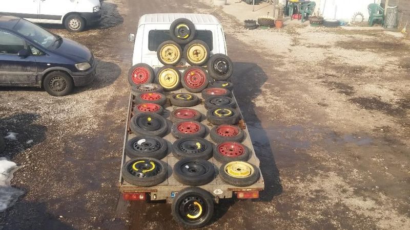 гуми от резервни-13,14,15,16ц. на 155,165,175,185,195,205,215