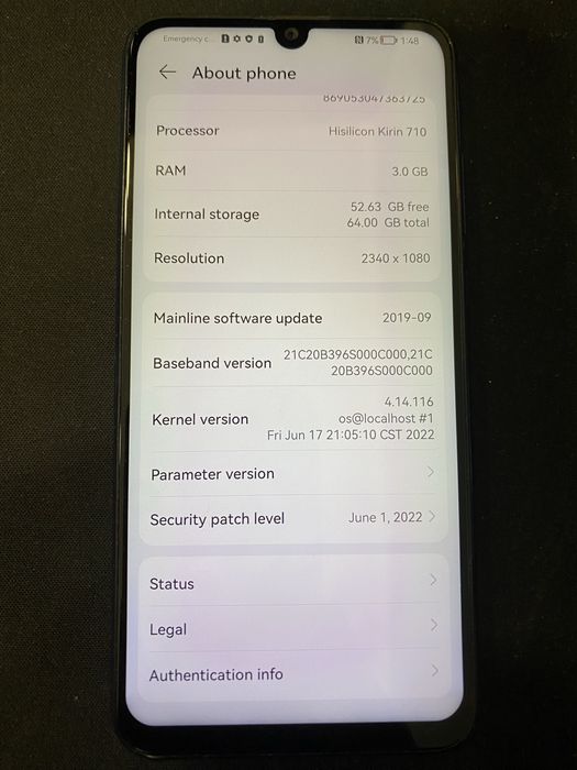 Huawei P Smart (2019) 64Gb id-XXL5412