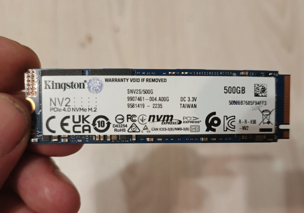 SSD Kingston 512 gb