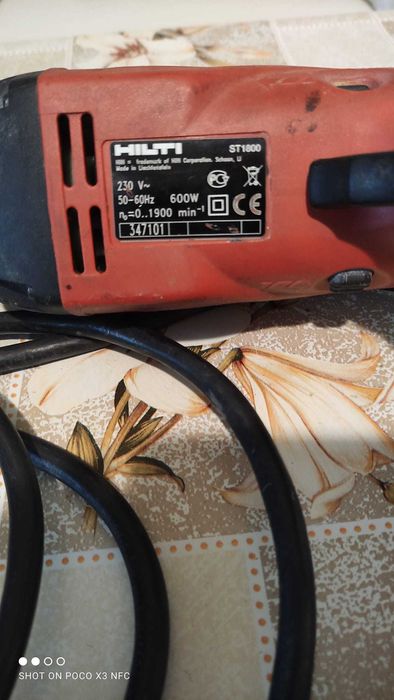 masina de gaurit si filetat hilti si pendular bosch verde