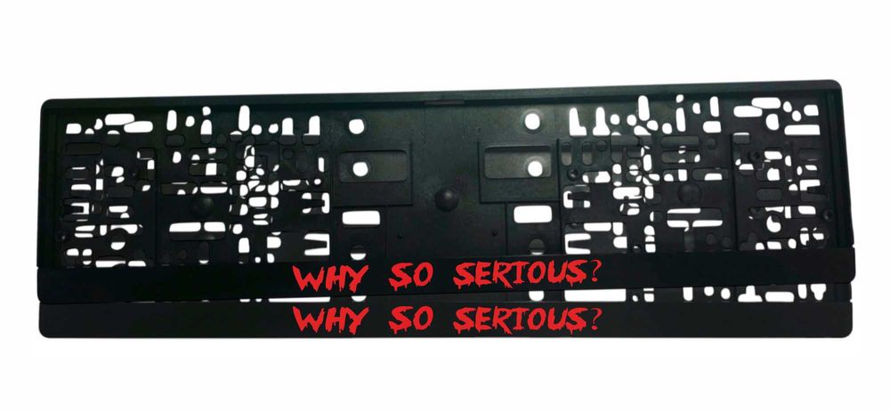 Комплект универсални рамки/подложки за регистрационен номер