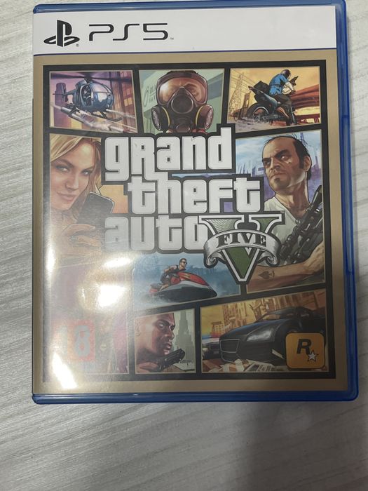 2 Игри за PS5/PS4 в отлично състояние (Mortal  Kombat и GTA5