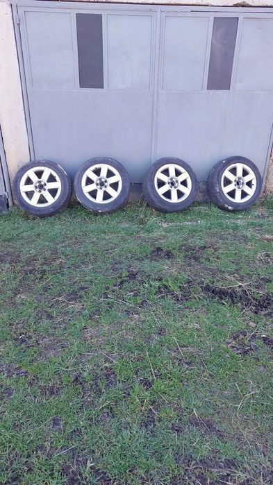 Джанти с гуми от Ауди