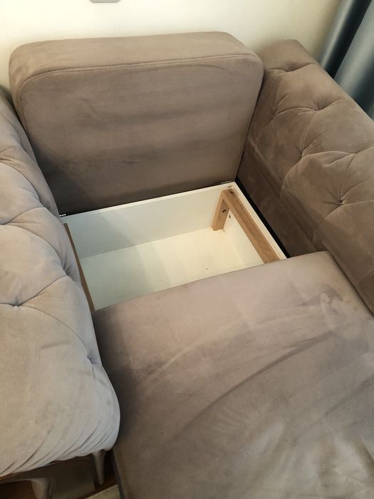 Диван + кресло/кровать, фирма Ariba