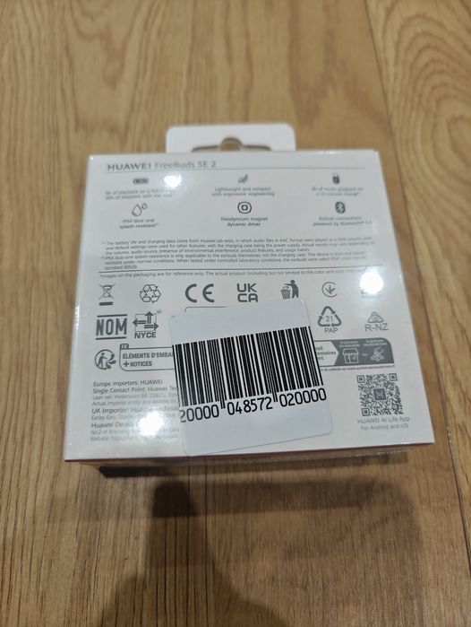 Безжични слушалки Huawei FreeBuds SE 2