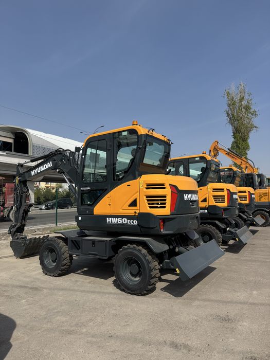 Hyundai HW60 гидравлический экскаватор в наличии