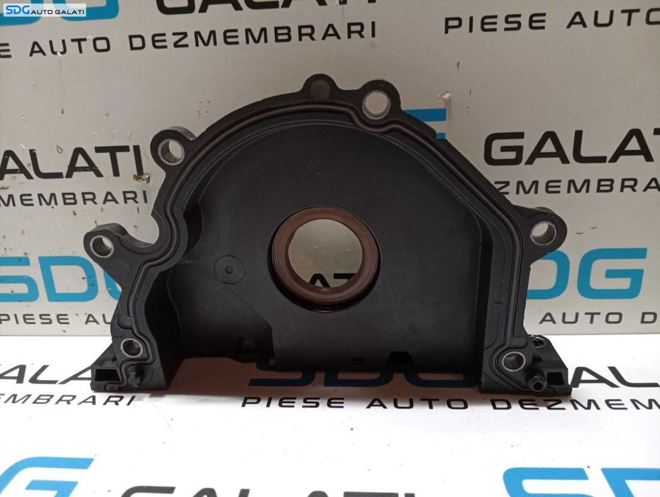 Capac Flansa Simering Vibrochen Arbore Cotit Volkswagen Touran 1.6 2.0 TDI 2012 - 2018 Cod 04L103151 [M6068]