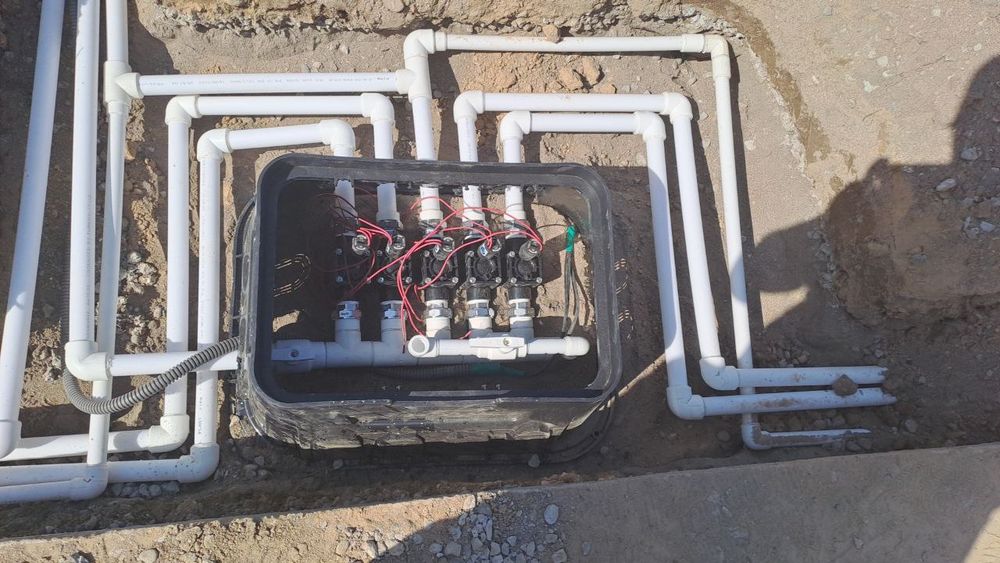 Полив газон. Автополив. Умный полив. Газон