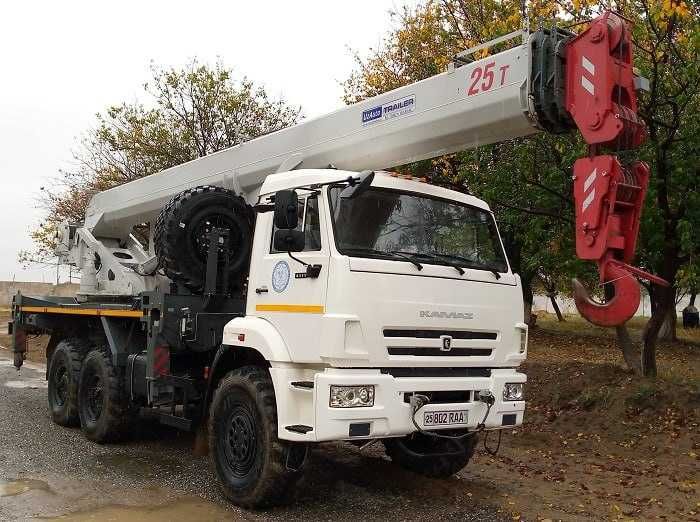 Продаётся Автокран полноприводный КАМАЗ Вездеход 6х6  25 тонна