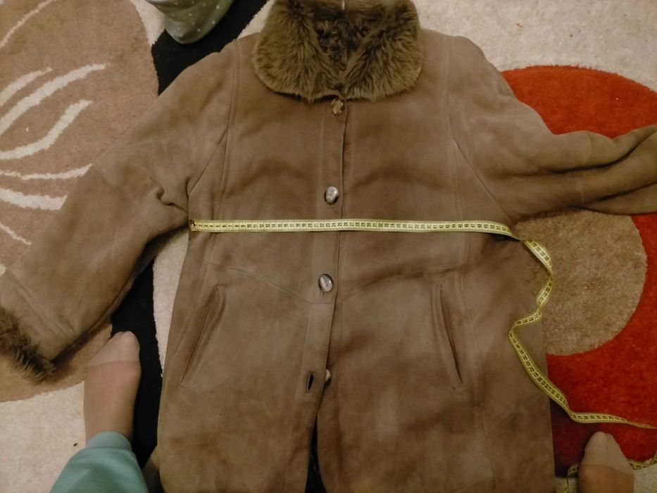 Haina blană oaie,model.deosebit ,calitate superioara -Italia