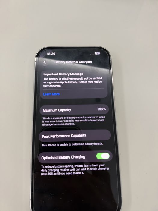 Iphone 14 pro silver 128gb
