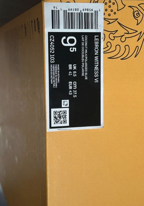 Nike Lebron Witnes vi Ediție Limitată