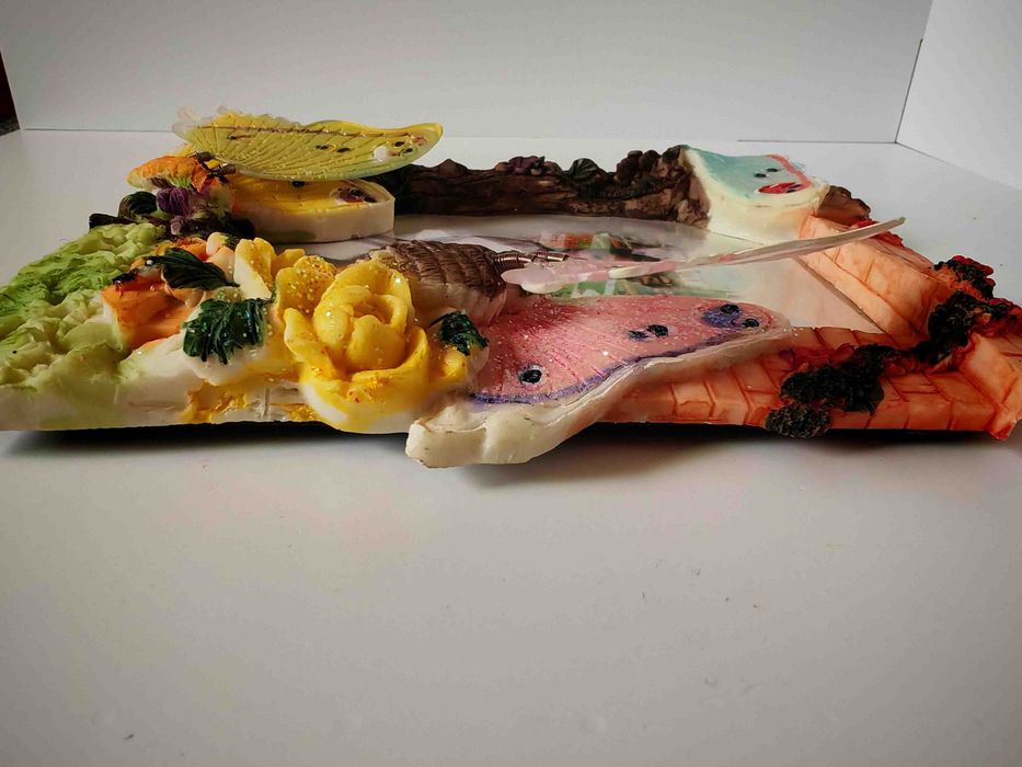 рамка для фото детская с бабочками