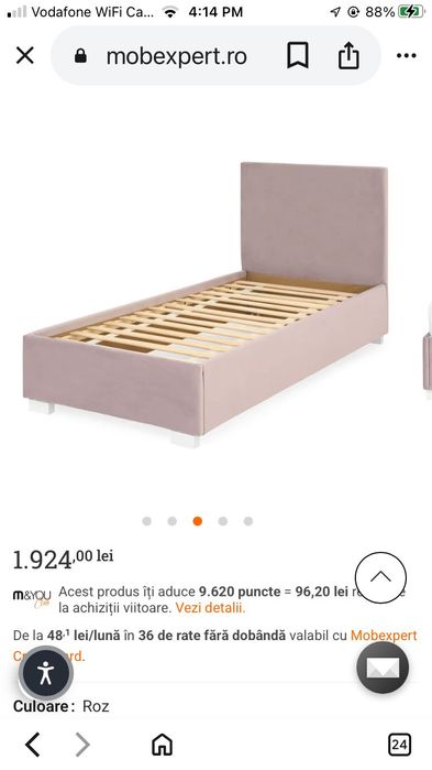 Pat pentru copii 90/200 cm