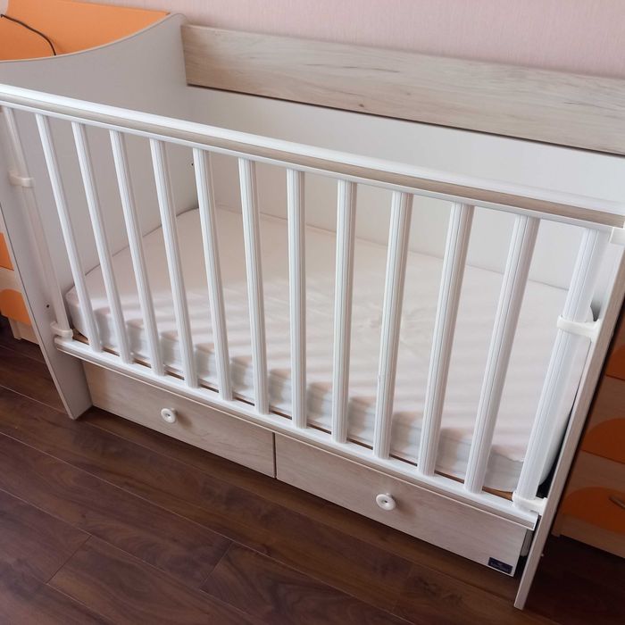 Бебешко легло Lorelli с матрак Isleep