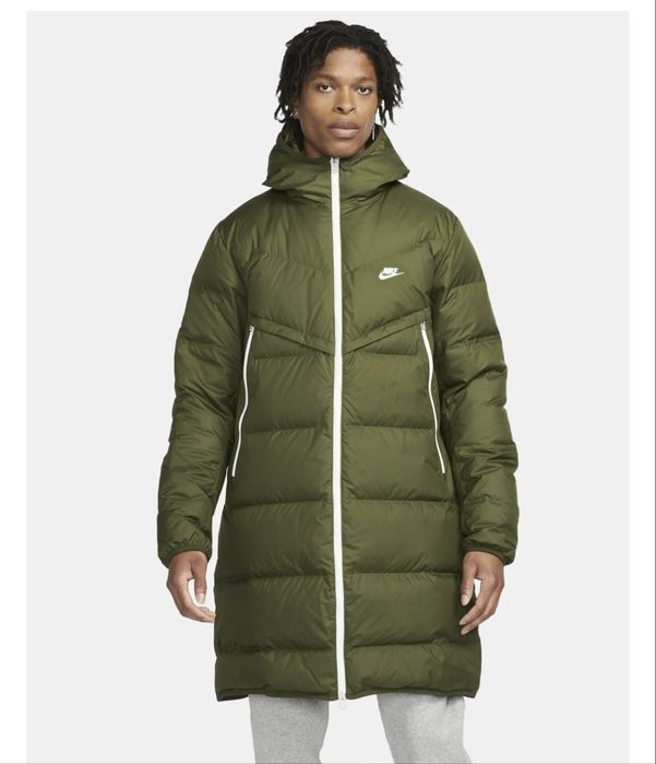 Пуховик nike зимний