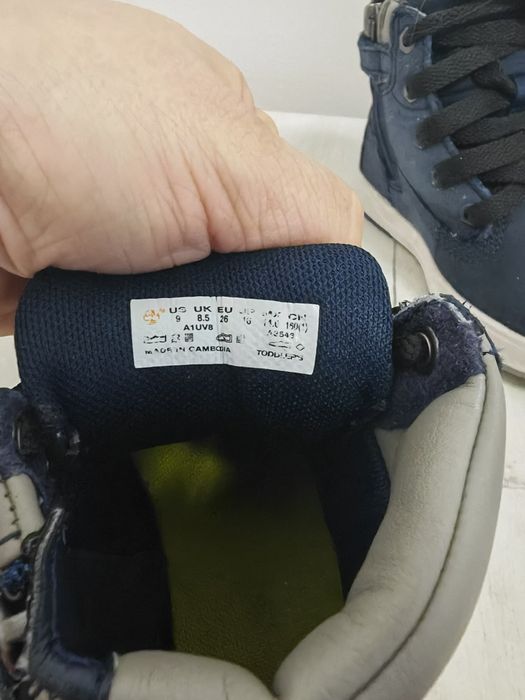 Adidași înalți 26 Timberland.