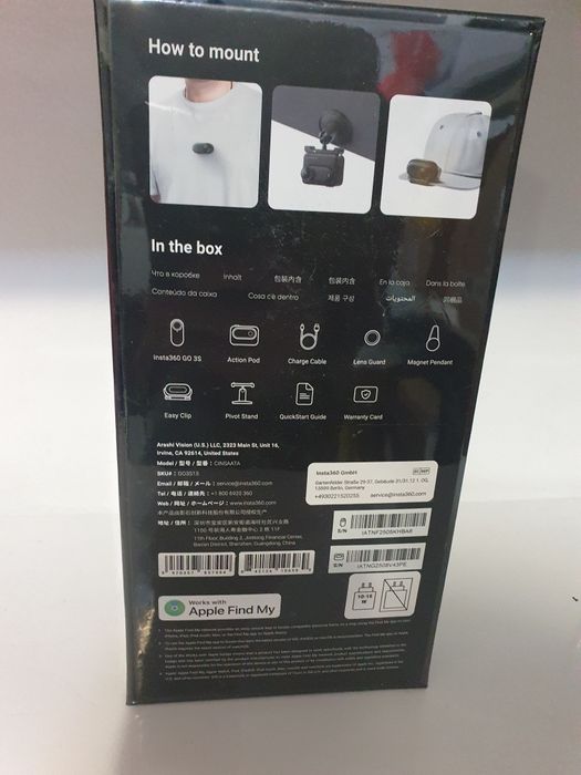 Insta 360 Go 3s 4K 128 Gb Noua