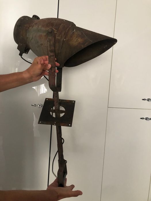 Vintage Austria lampa industriala