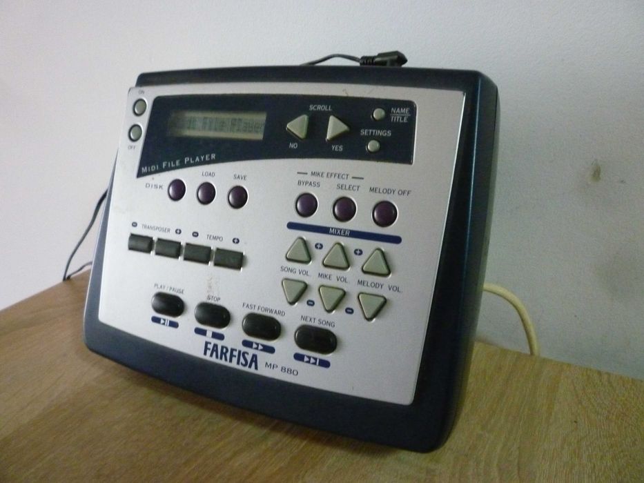 midi file player  FARFISA