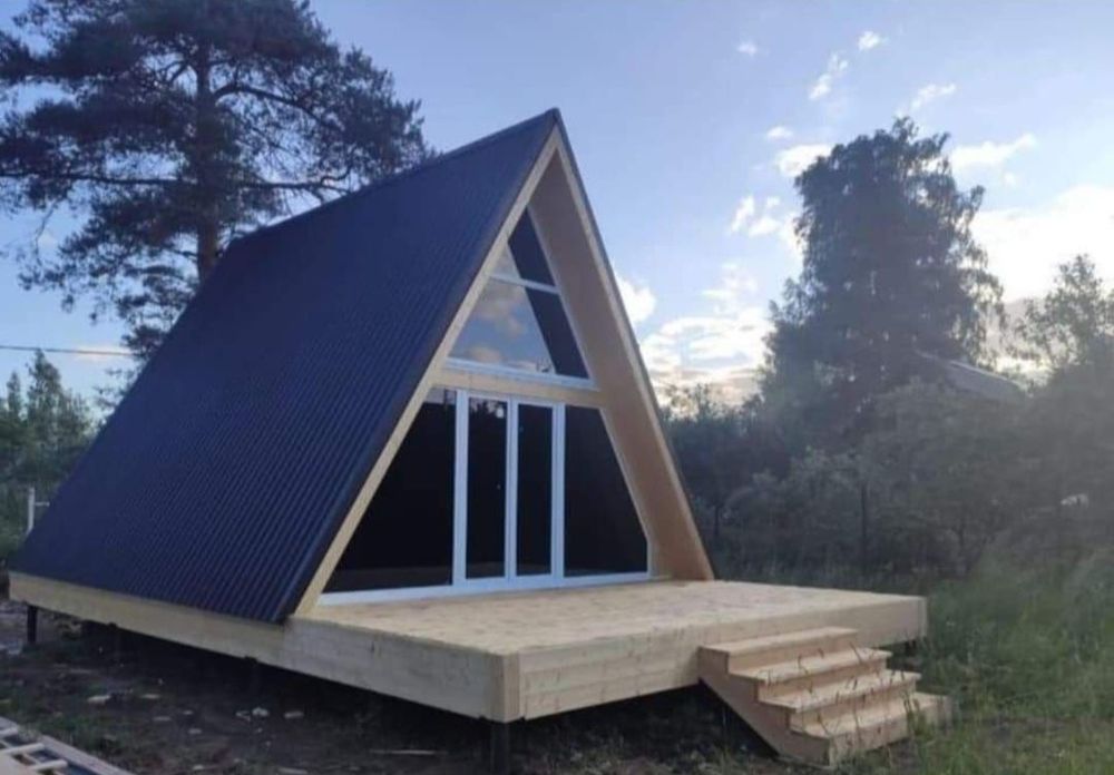 Vând cabane tip A,