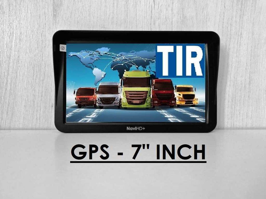 GPS - Navigatie -7"inch HD,16GB. Actualizat pt Truck,TIR,Camion,Auto.