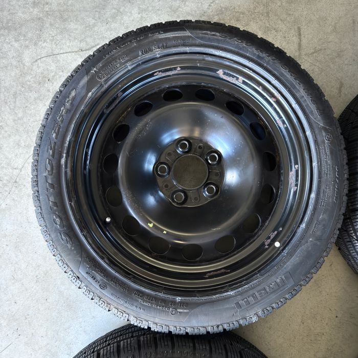 Roti iarna / Jante tabla 17” originale BMW / 5x120 / Anvelope 225 50 17