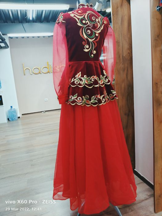 Платье и кажекей на узату