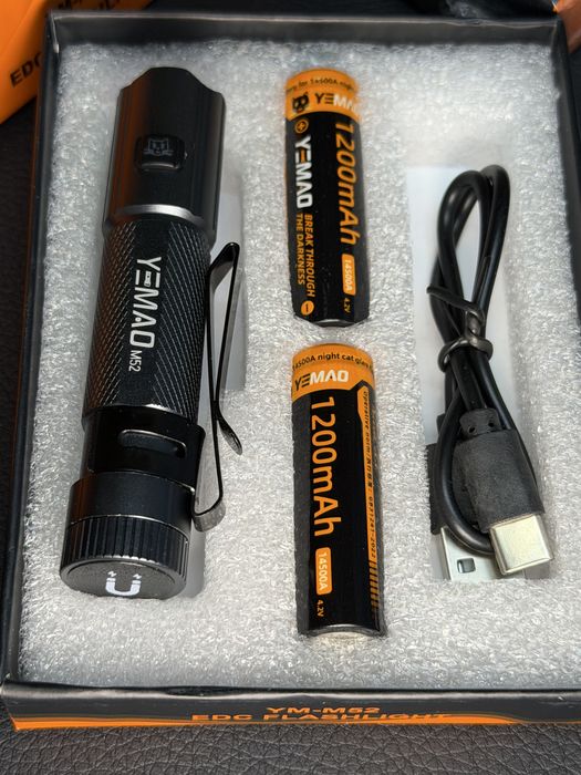 LED фенер мощен магнезиво-алуминиев малък Cob диод 2026 модел