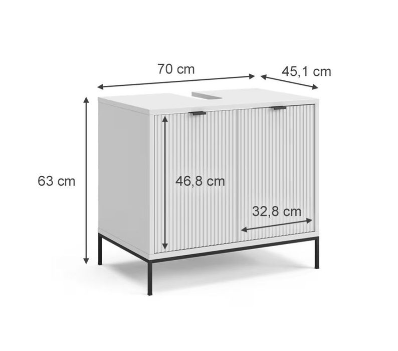 Голям шкаф за подмивка