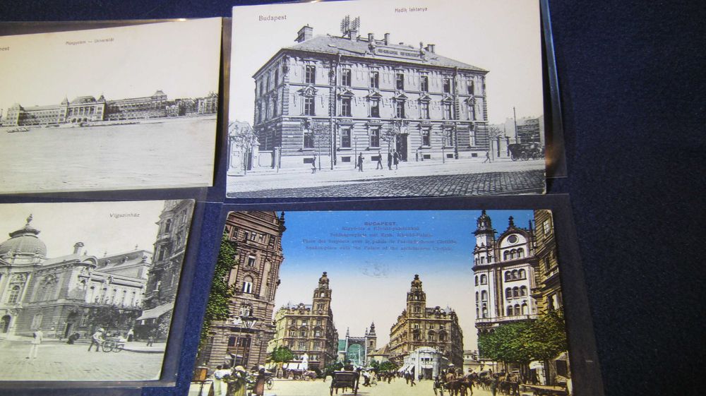 Ilustrate vechi,Carti Postale.Lot 7 buc BUDAPESTA 1903-1917