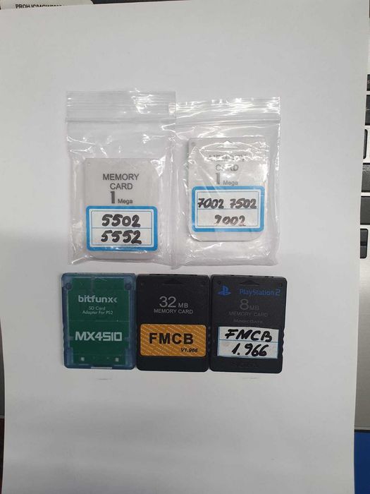 Memory card modat FMCB