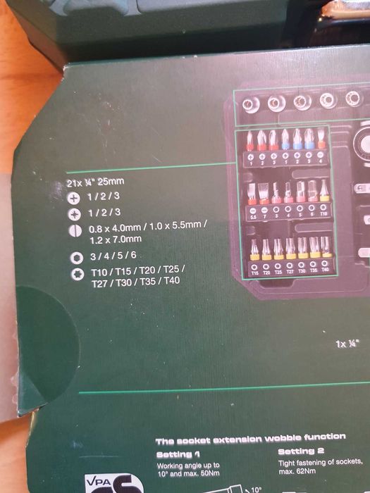 Trusa biti cu clicket 1/4 si tubulare Euri