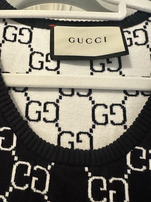 Rochie scurta GUCCI tricotata noua