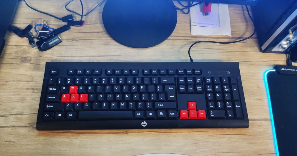 Hp mk 100. Клавиатура+ мышка