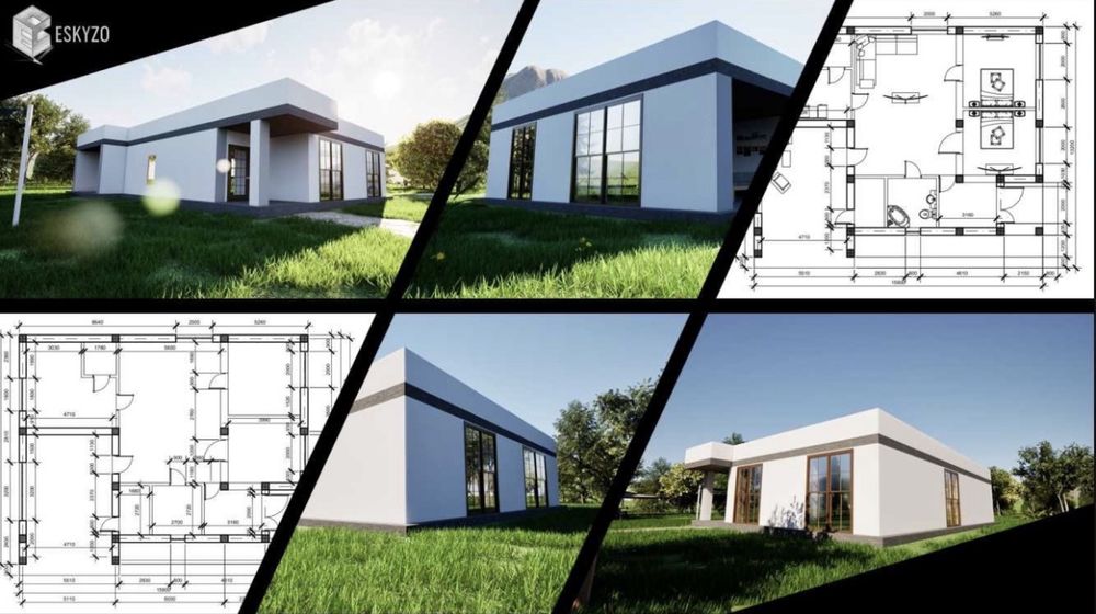 Servicii CAD 2D/3D – Planuri, Randări Realiste, Digitalizări – Eskyzo