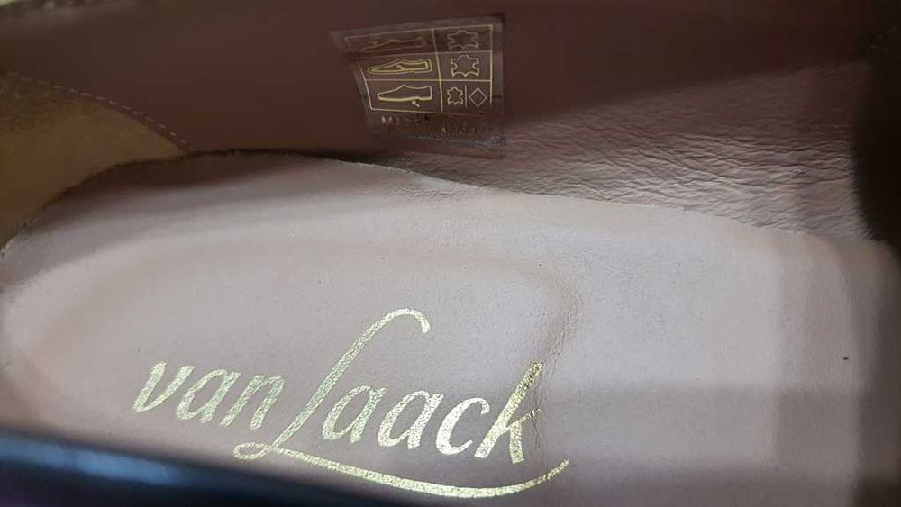 Pantofi lux full piele naturala tip manusa de la VAN LAACK mar 44-44,5