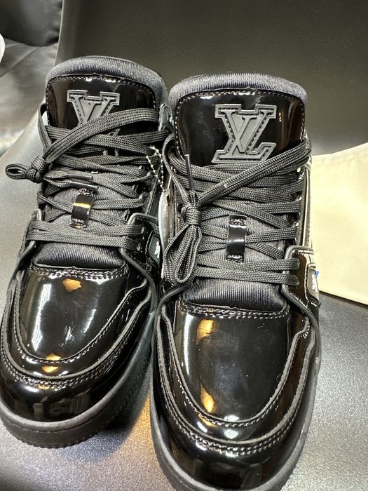Louis Vuitton Trainer кроссовки черные