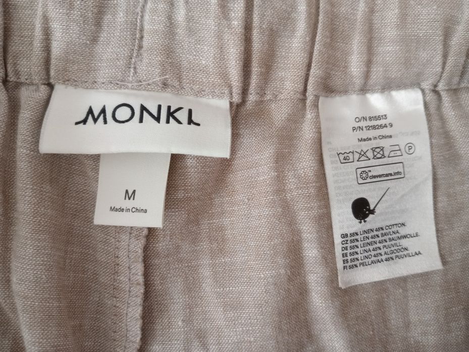 Ленени поли Zara и панталон Monki