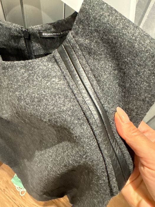 Вълнена рокля Ermanno Scervino