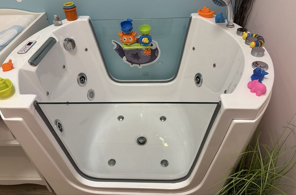 Хидромасажна ваничка / вана / бебе / флотация / джакузи / бебета / Baby Spa