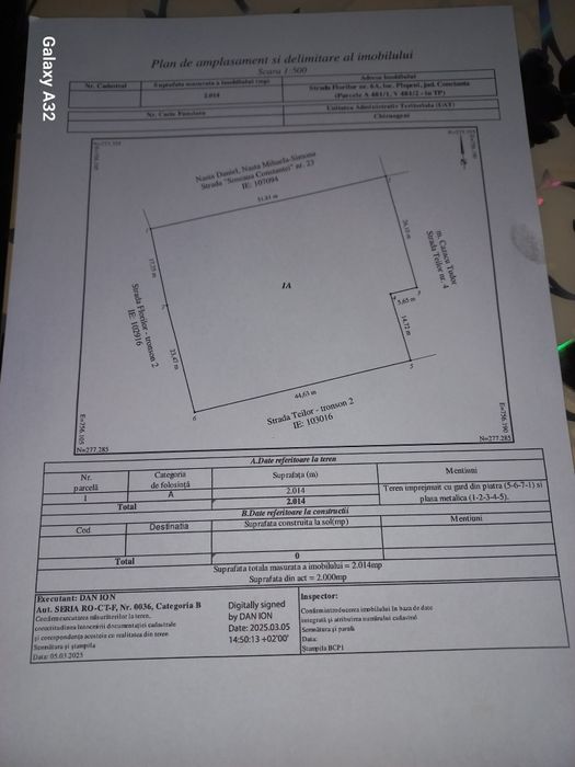 Vand teren intravilan