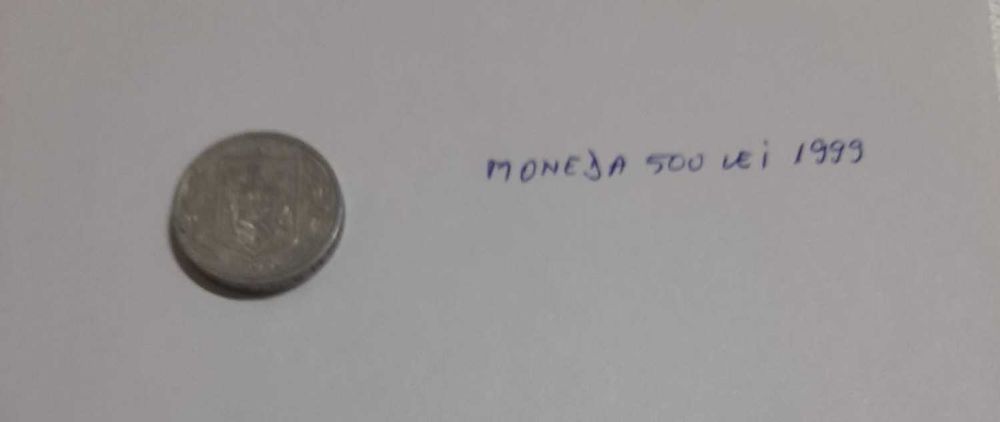 Monede rare si de colectie 50 lei 100 lei 500 lei