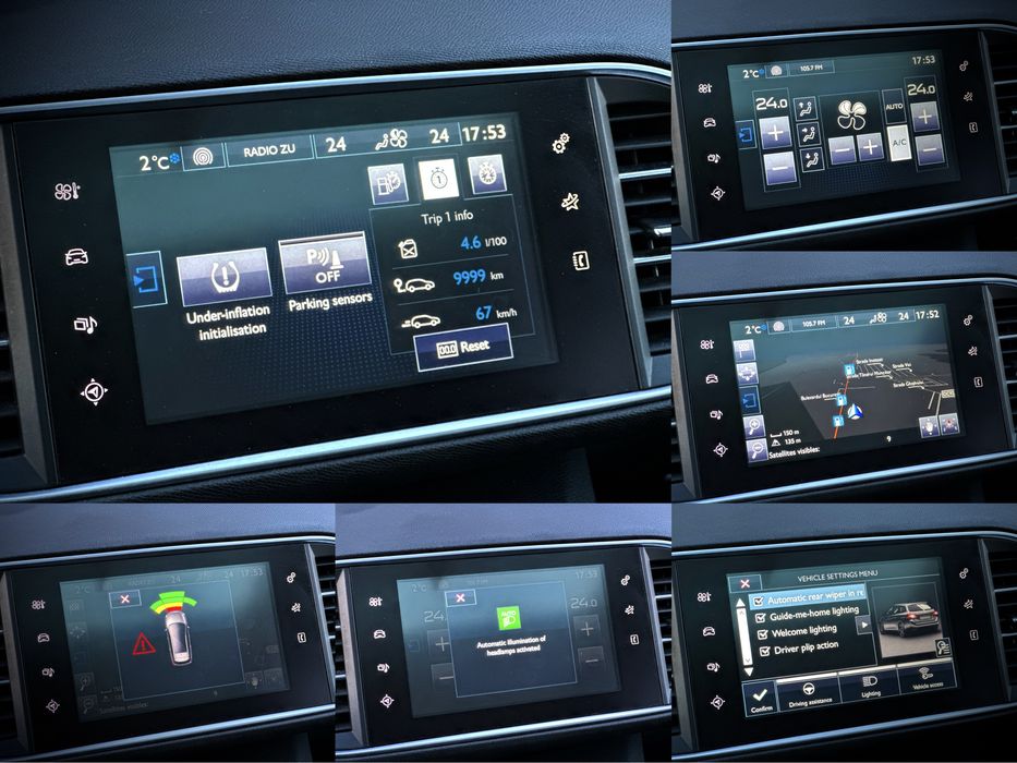 Peugeot 308 SW 1.6 BlueHdi 120Cp 2015 Panoramic Interior Sport