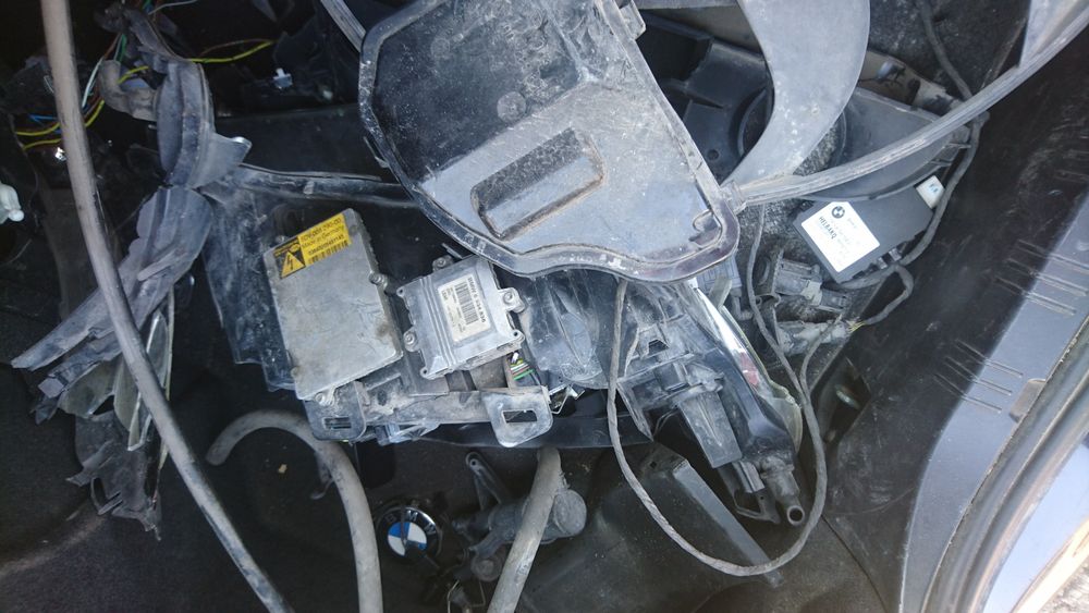 е60 е61 Дайнамик фар фарове на части преди фейса баласт модул завиване