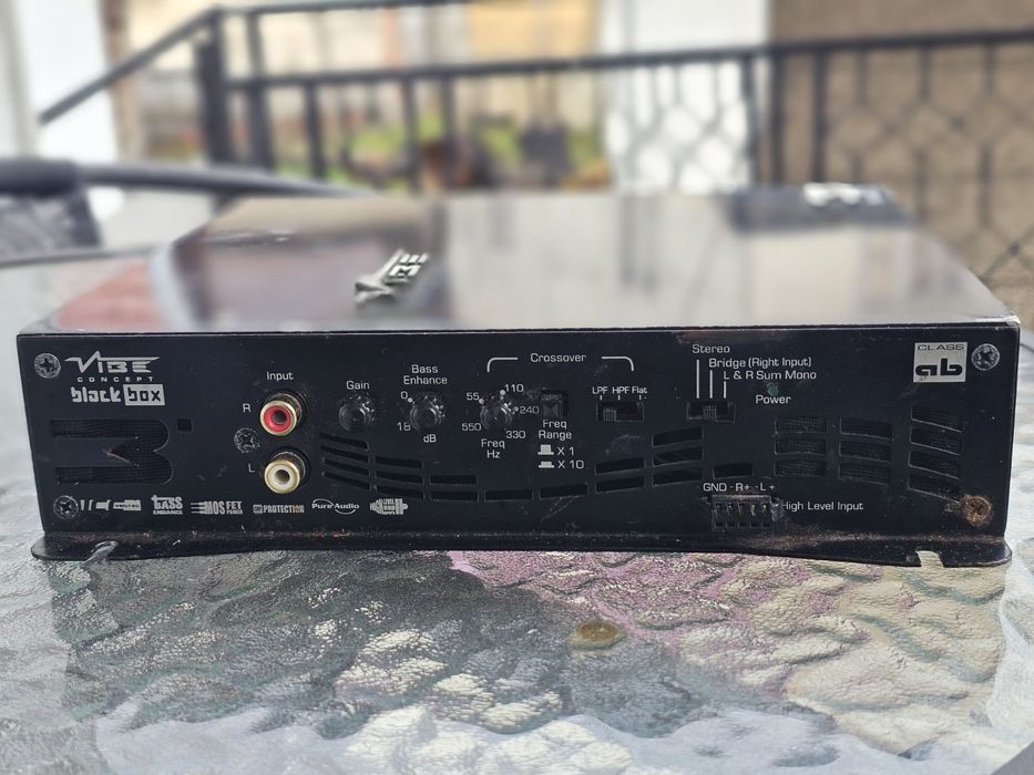 Готов комплект CD,Субуфер и усилвател за автомобил