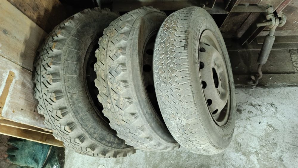 Нива, колёса б/у в сборе