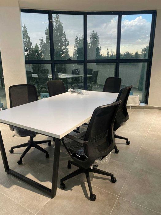 Переговорный стол/ Стол для переговоров в стиле лофт/Suxbat stoli